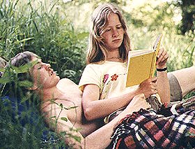 Lesen im Freien