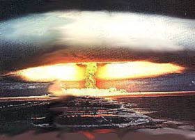 Atomexplosion