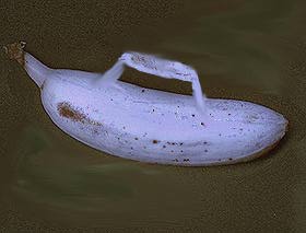 Blue Banana with Travel-comfort
